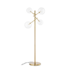 Lampada da terra Equinoxe ideal lux - ottone