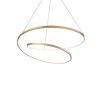 Lampada a Sospensione Oz medio ideal lux - ottone