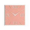 CLASSY CLOCK orologio da parete in legno verniciato - Rosa