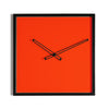 RITZY CLOCK orologio da parete in legno verniciato - Rosso