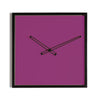 RITZY CLOCK orologio da parete in legno verniciato - Viola Traffico