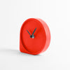 DROP CLOCK orologio d'appoggio in legno verniciato - Rosso