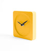 PRETTY CLOCK orologio d'appoggio in legno verniciato - Giallo
