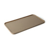 Vassoio Edge metallizzato in legno verniciato - oro