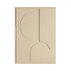 Shibui quadro in legno di Design - Sabbia