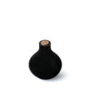 Vaso stampato 3d Obelix 14cm bicolor - Bianco nero