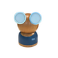 Mr Watt blu lampada d'appoggio in legno ricaricabile