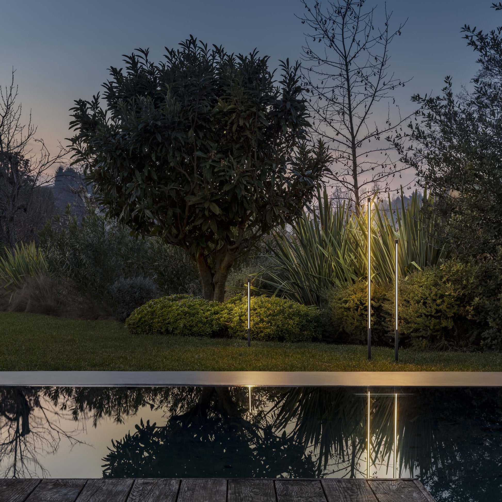 Lampada Outdoor Jedi 160 cm ideal lux