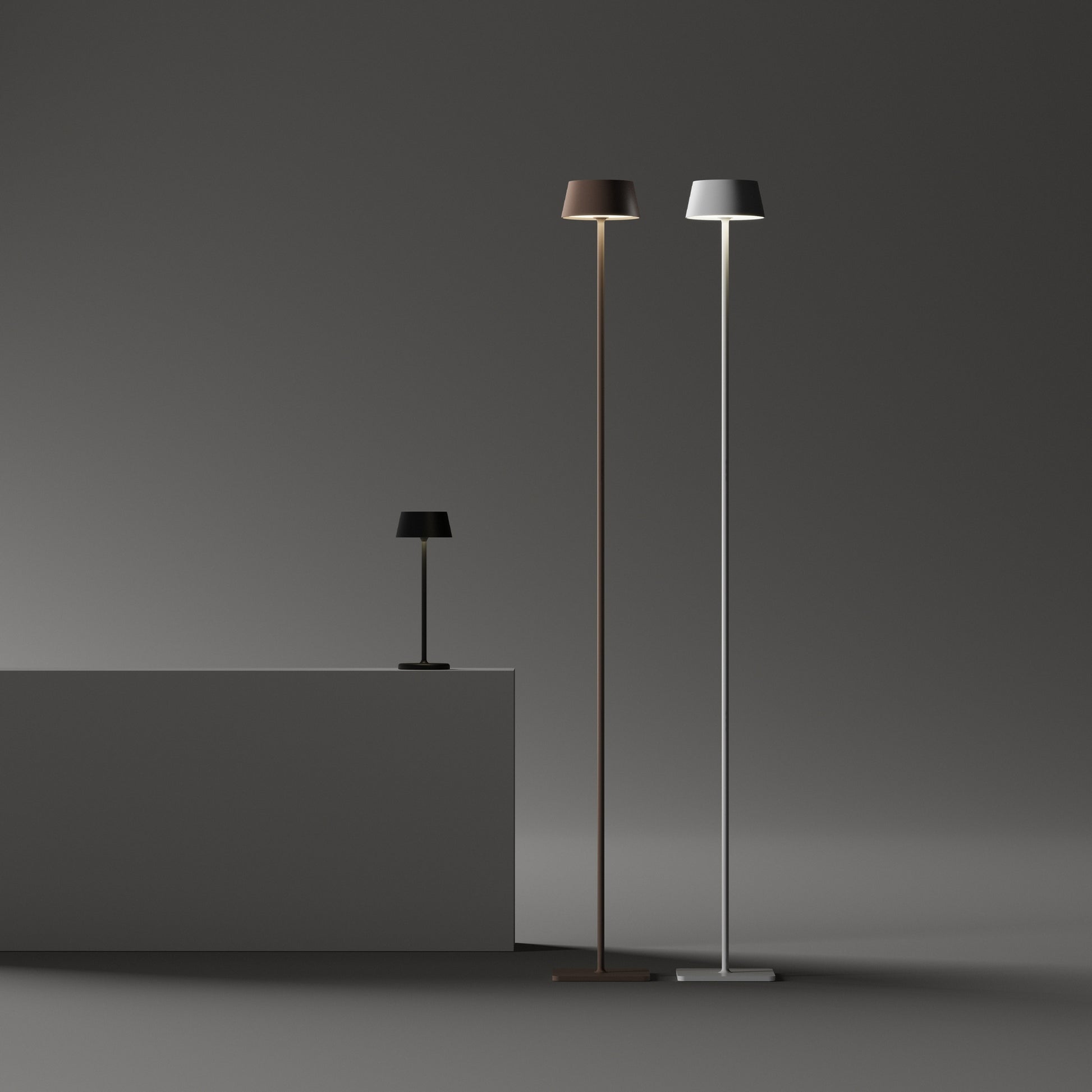 Lampada Outdoor Pure da tavolo ideal lux