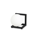 Lampada da tavolo Angolo ideal lux abat jour