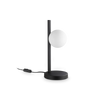 Lampada da tavolo binomio singola ideal lux - Nero