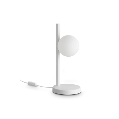Lampada da tavolo binomio singola ideal lux è una abat jour