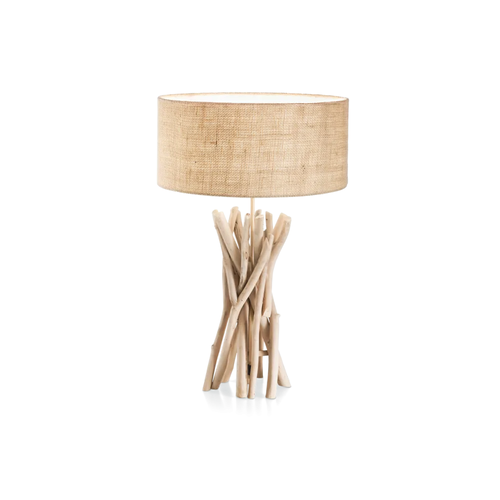 Lampada da tavolo Driftwood ideal lux un abat jour