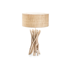Lampada da tavolo Driftwood ideal lux un abat jour