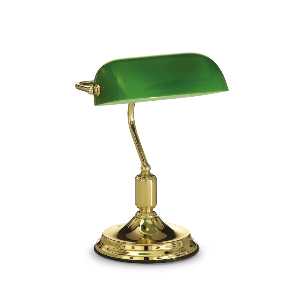 Lampada da Tavolo Lawyer ideal lux abat jour