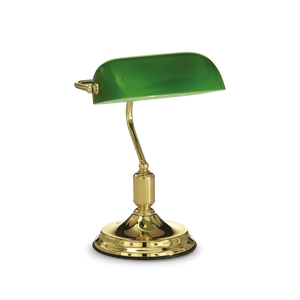 Lampada da Tavolo Lawyer ideal lux abat jour