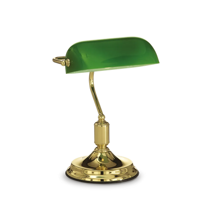 Lampada da Tavolo Lawyer ideal lux abat jour