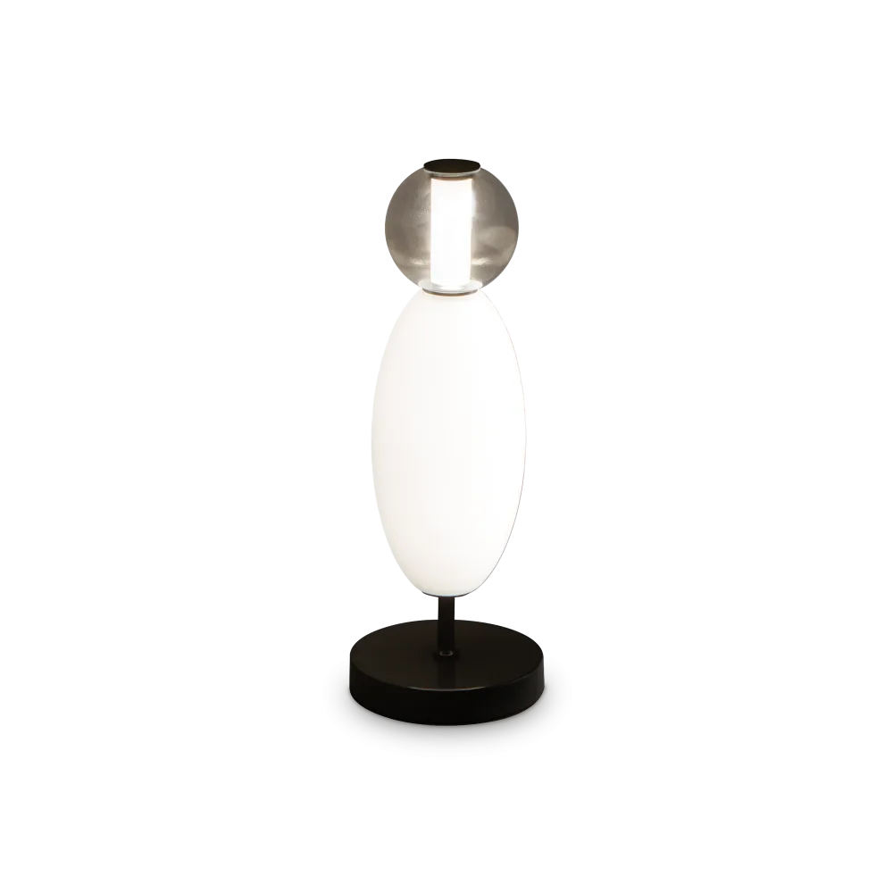 Lampada da tavolo Lumiere ideal lux abat jour