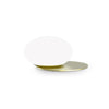 Lampada da tavolo Ninfea ideal lux - ottone