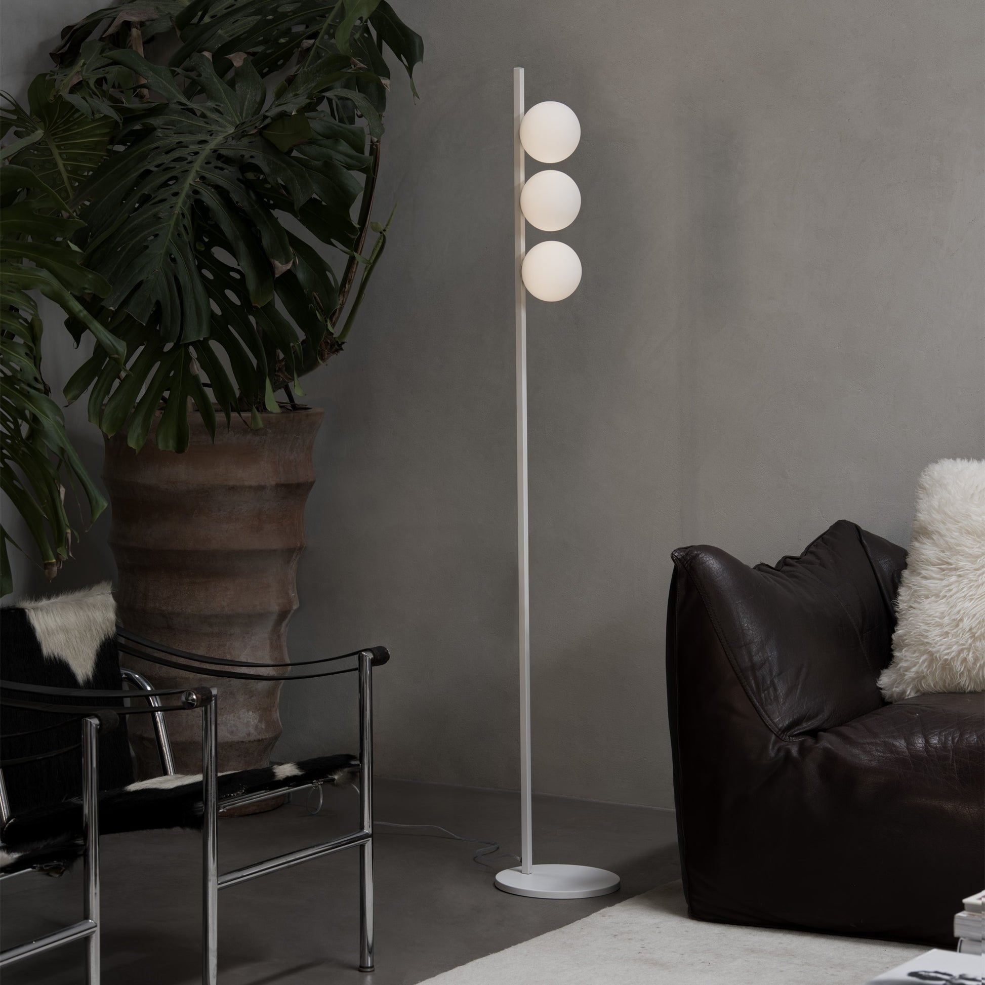 Lampada da terra Binomio ideal lux piantana