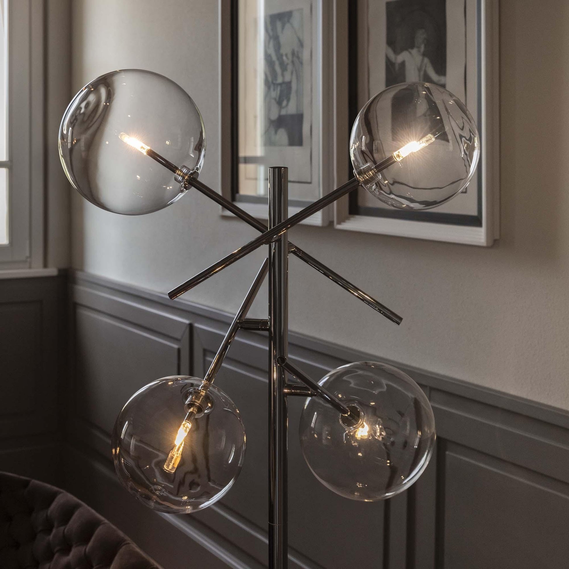 Lampada da terra Equinoxe ideal lux piantana