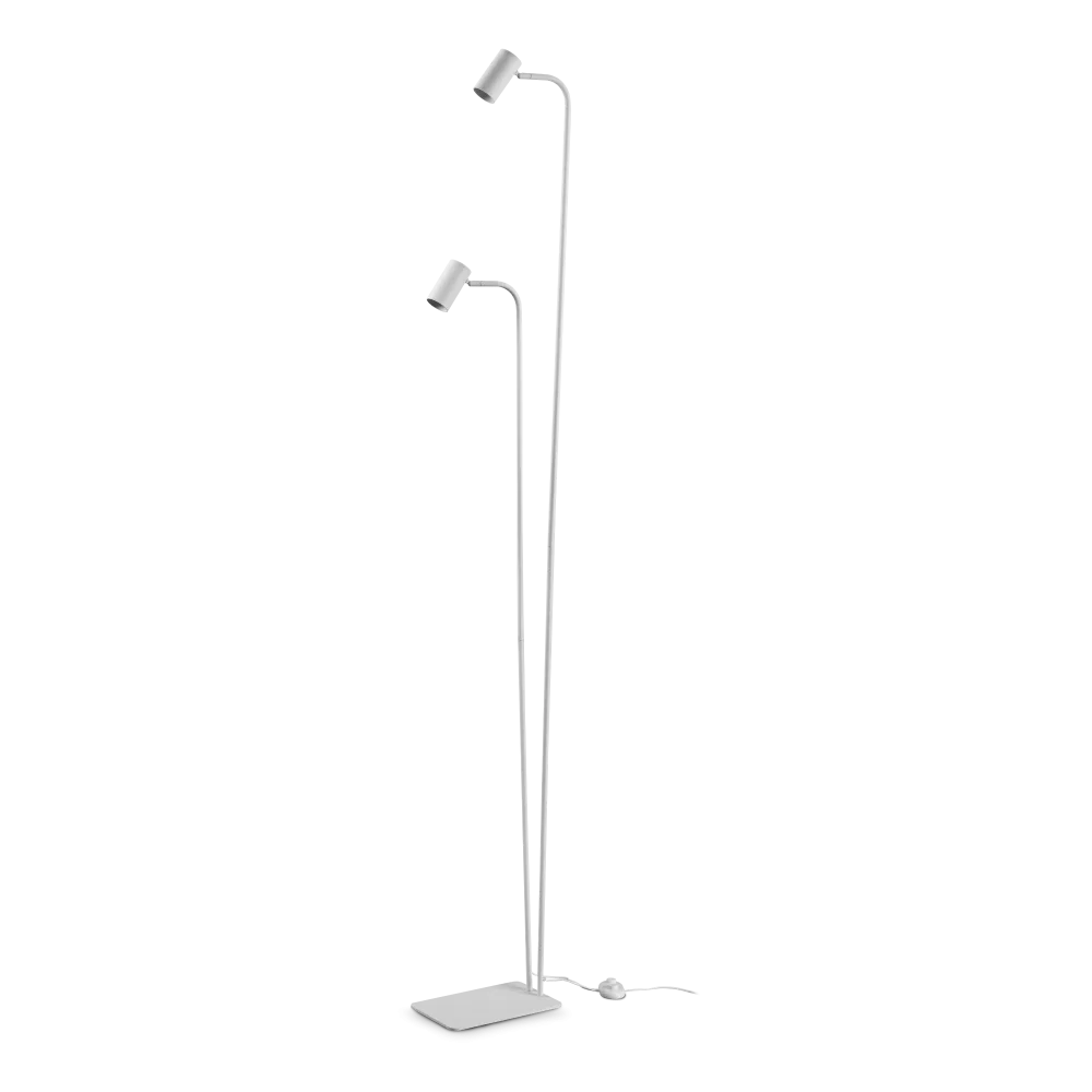 Lampada da terra Ginger doppia ideal lux piantana 