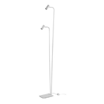 Lampada da terra Ginger doppia ideal lux piantana 