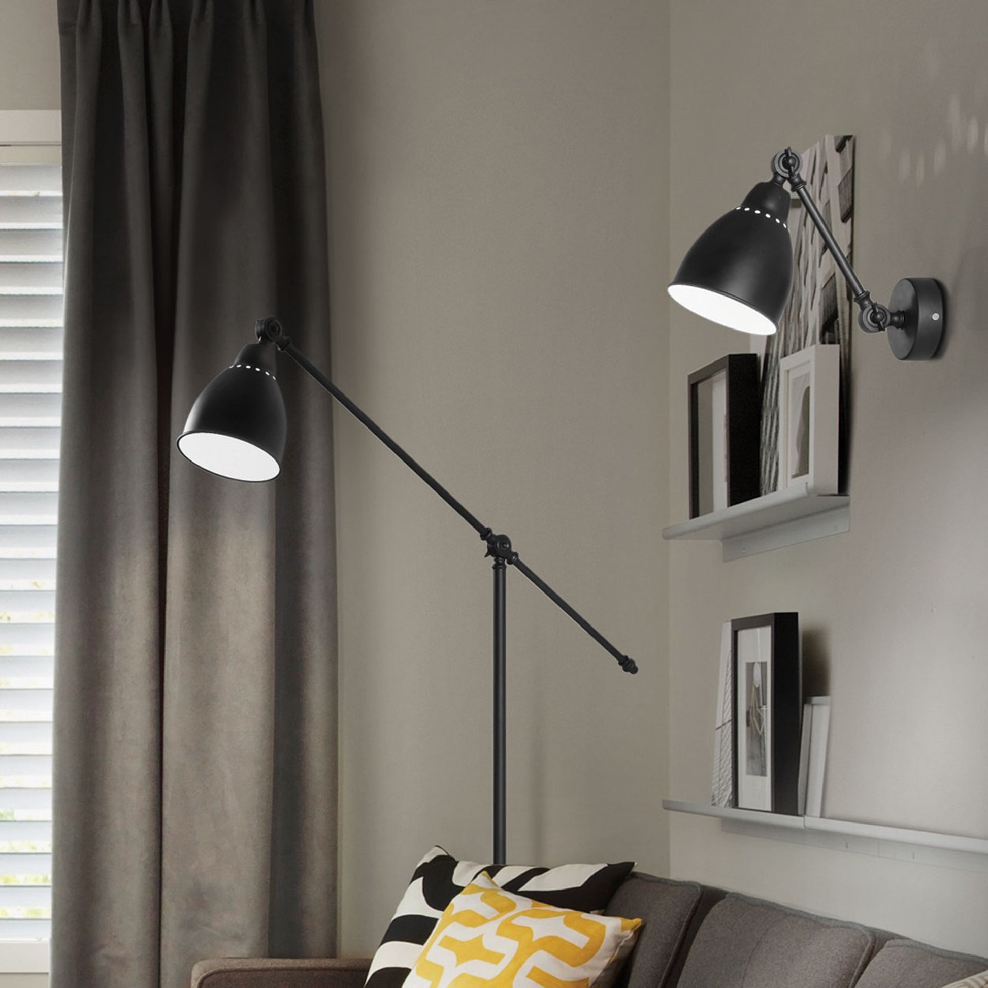 Lampada da terra Newton ideal lux piantana