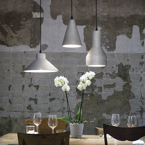 Lampada a Sospensione Oil cemento ideal lux
