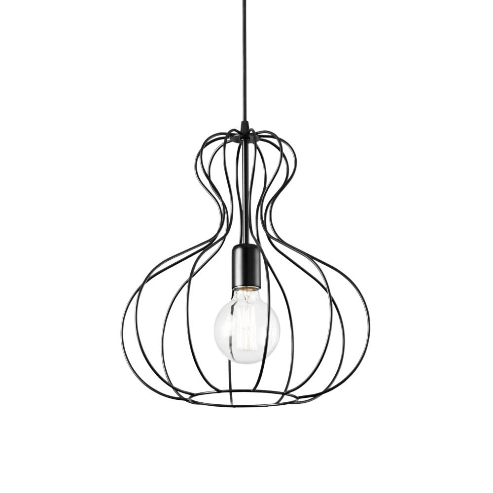 Lampada a Sospensione Ampolla 1 ideal lux è un lampadario