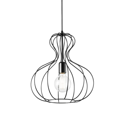 Lampada a Sospensione Ampolla 1 ideal lux è un lampadario