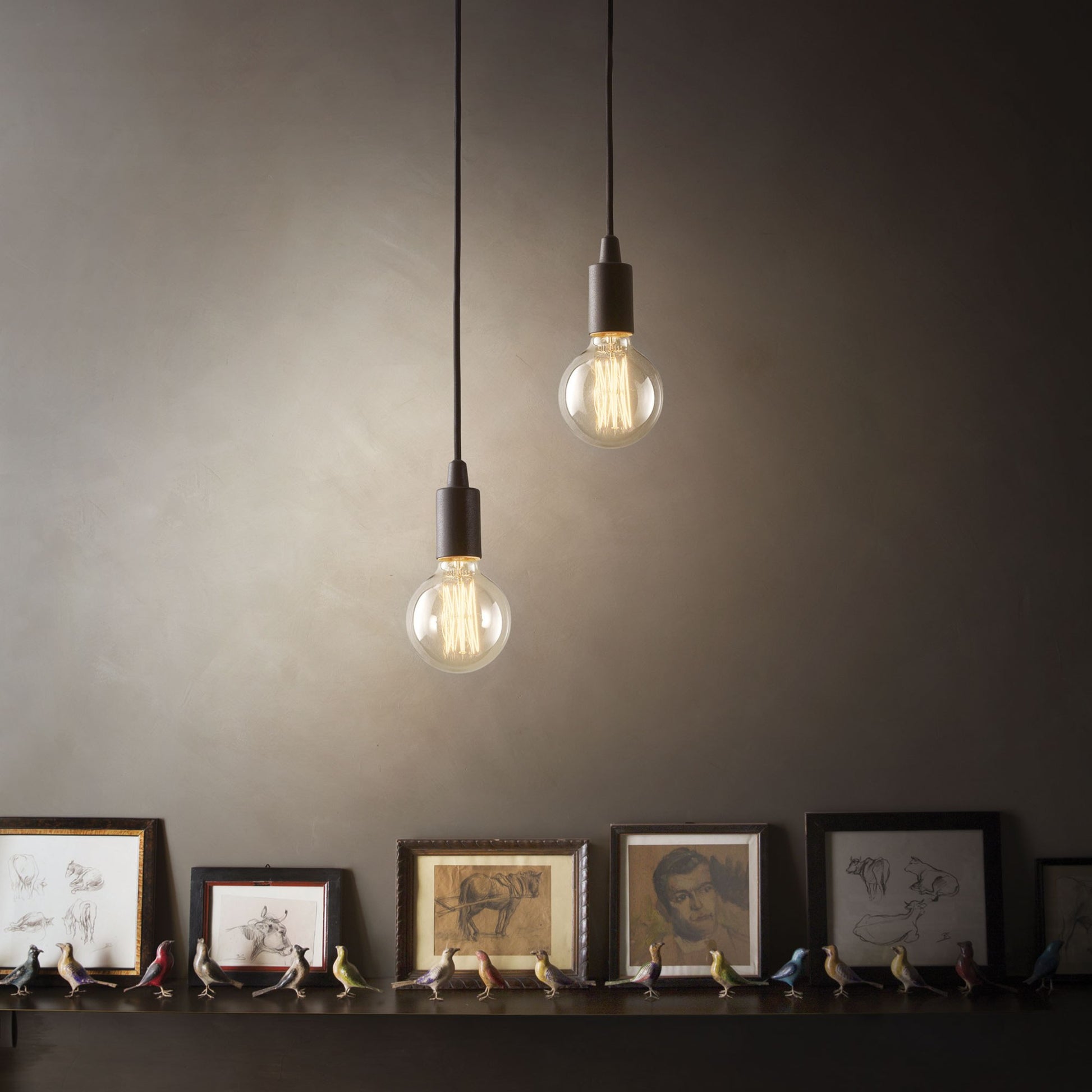 Lampada a Sospensione Edison ideal lux è un lampadario