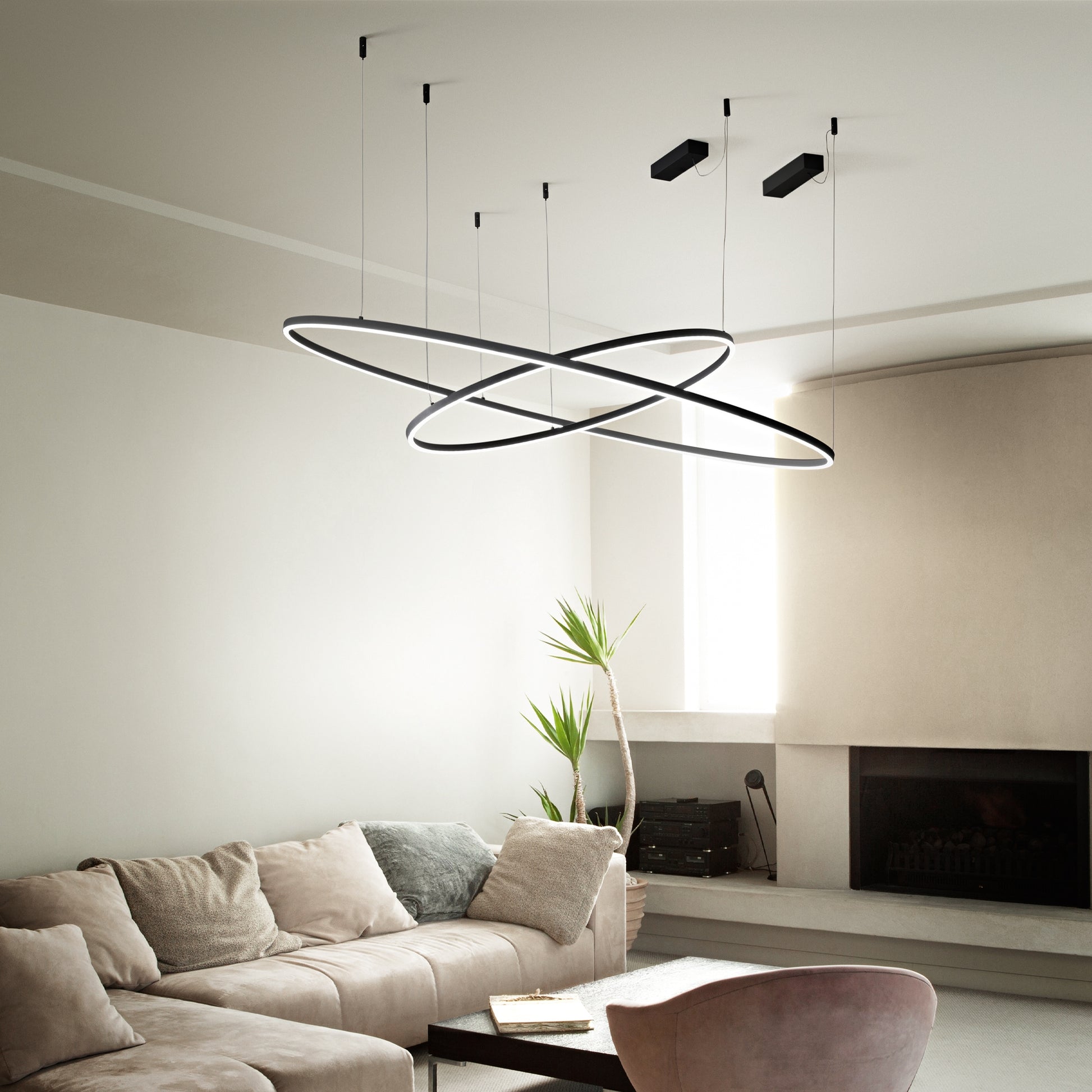 Lampada a Sospensione Oracle Round Ideal lux
