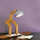 Mr Wattson nardo gray lampada d'appoggio in legno