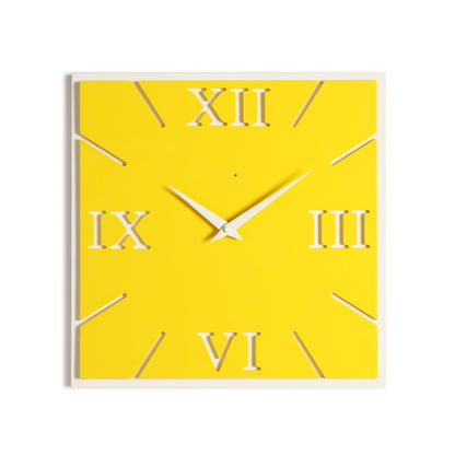 CLASSY CLOCK orologio da parete in legno verniciato