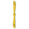 HELIX CLOCK orologio da parete in legno verniciato - Giallo