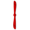 HELIX CLOCK orologio da parete in legno verniciato - Rosso