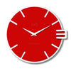 FRANCY CLOCK orologio da parete in legno verniciato - Rosso
