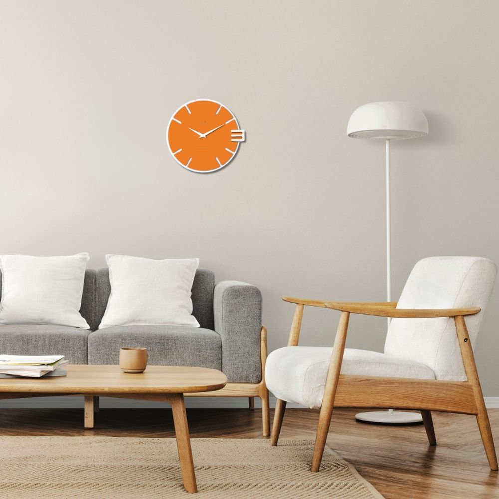 FRANCY CLOCK orologio da parete in legno verniciato
