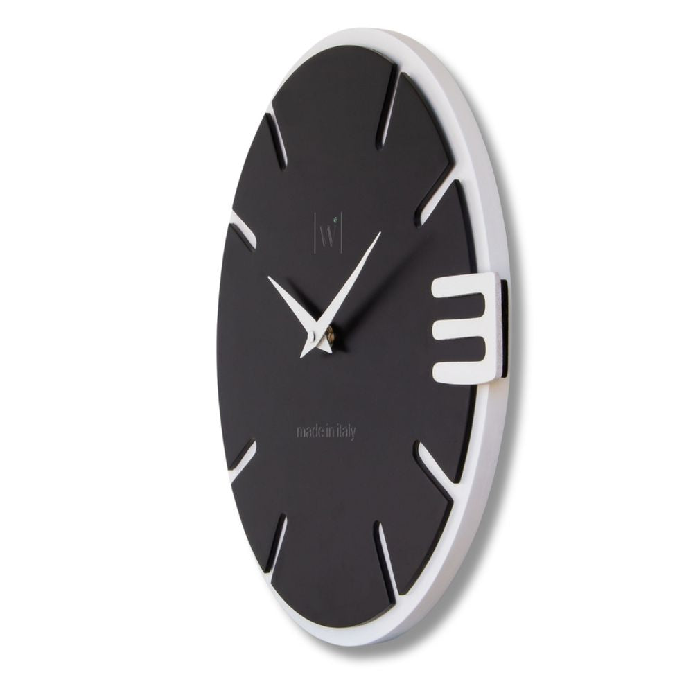 FRANCY CLOCK orologio da parete in legno verniciato