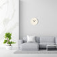 MARBLE CLOCK orologio da parete in legno verniciato
