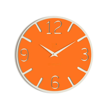 NOON CLOCK orologio da parete in legno verniciato