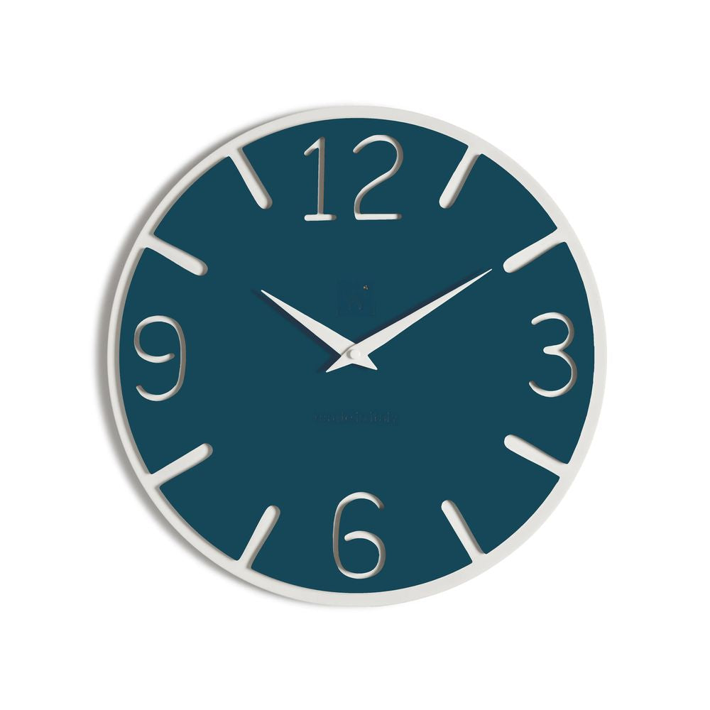 NOON CLOCK orologio da parete in legno verniciato