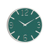 NOON CLOCK orologio da parete in legno verniciato - Verde profondo