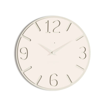NOON CLOCK orologio da parete in legno verniciato
