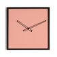 RITZY CLOCK orologio da parete in legno verniciato
