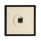 RITZY CLOCK orologio da parete in legno verniciato