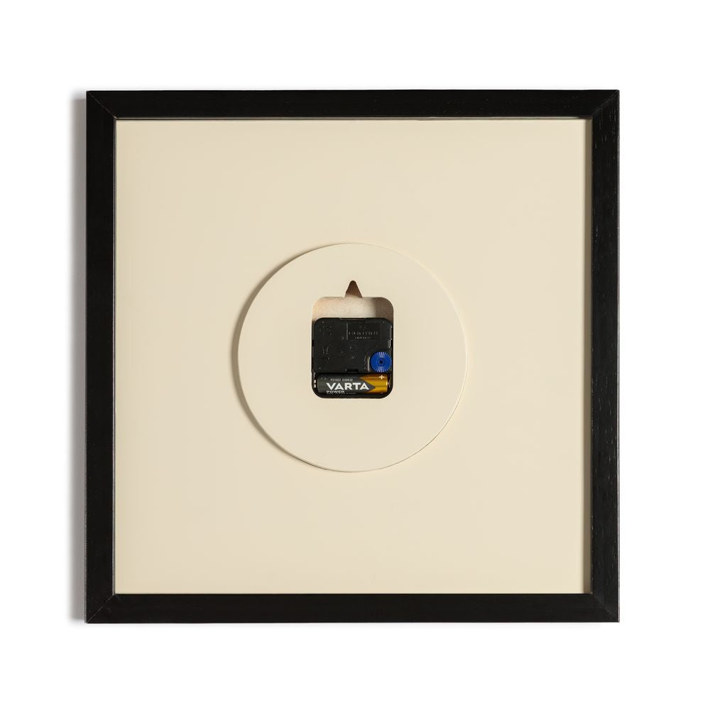 RITZY CLOCK orologio da parete in legno verniciato