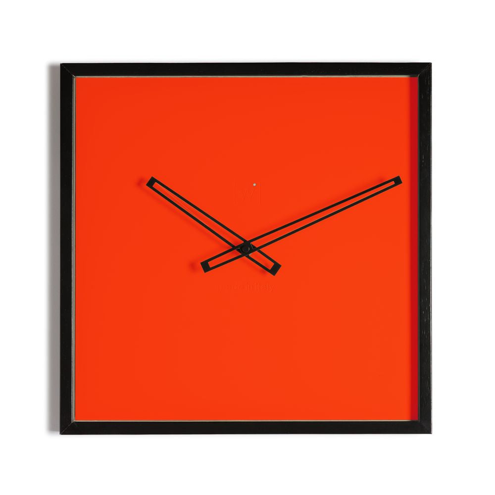 RITZY CLOCK orologio da parete in legno verniciato