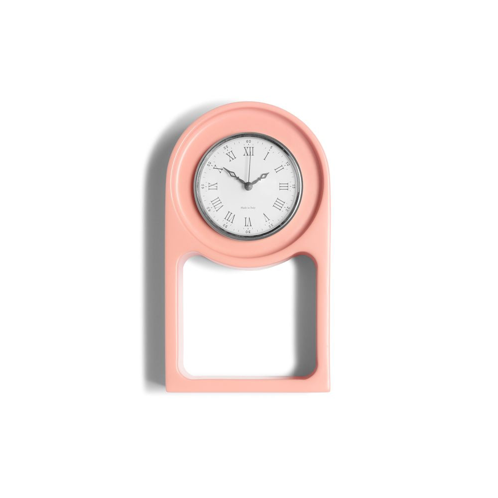 BELL CLOCK orologio d'appoggio in legno verniciato